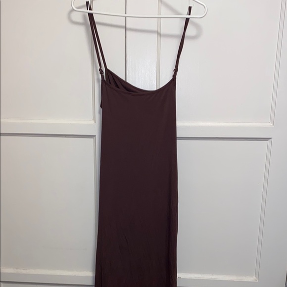 Cider Medium Elegant Brown Dress - Picture 4 of 7